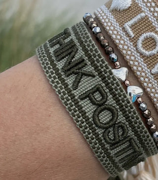 Think Positiv Statement Armband