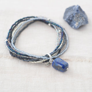 Lapislazuli Armband Set