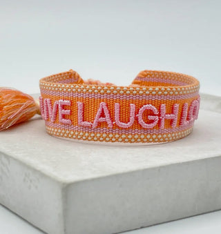 LIVE LAUGH LOVE Statement Armband