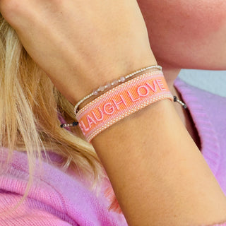 LIVE LAUGH LOVE Statement Armband