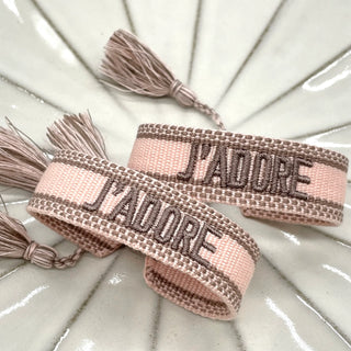 J'ADORE Statement Armband Peach